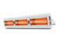 Preview: TANSUN SORRENTO TRIPLE IP in Weiß mit wetterfester Vertikalröhre 3x 1,5 KW